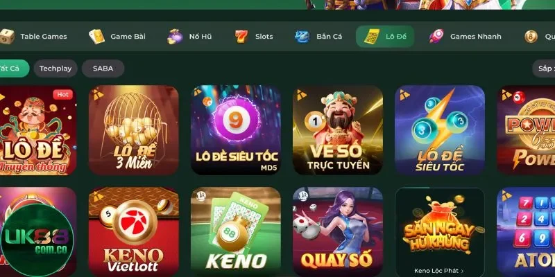 Bạch thủ lô thú vị tại UK88