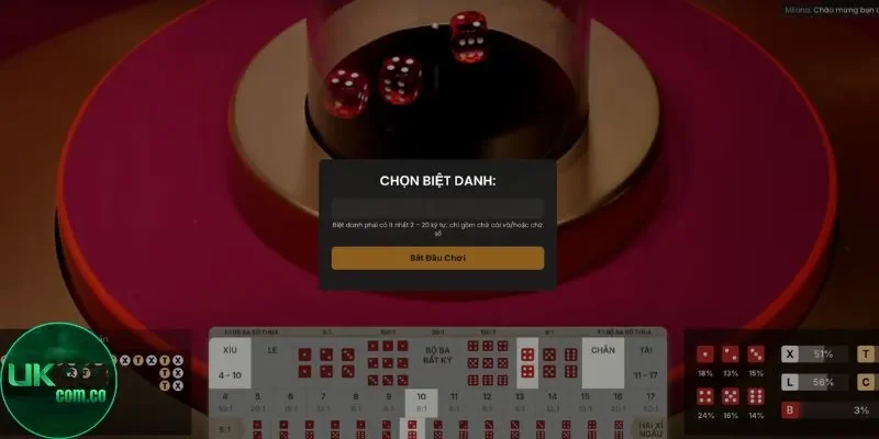 Chọn cược thông minh tại Sicbo UK88
