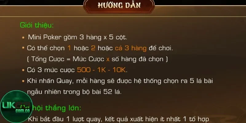 Nắm vững quy tắc chơi Poker UK88