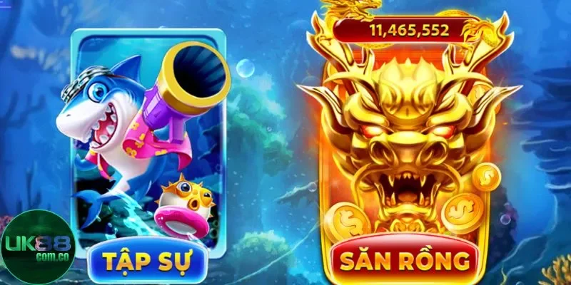 Tập trung những mục tiêu dễ tiêu diệt khi chơi bắn cá UK88